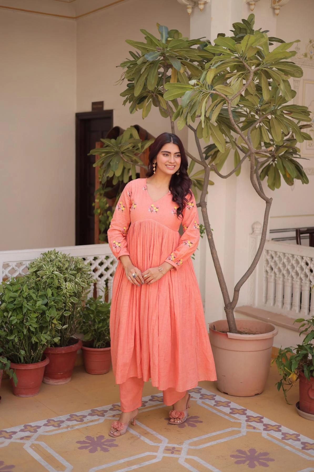 KA 1236 Kurti wholesale COTTON - Ethnicaa thumbnail 3