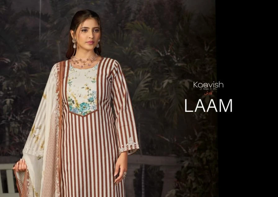 LAAM Salwar Suits wholesale LAWN COTTON - Ethnicaa thumbnail 8
