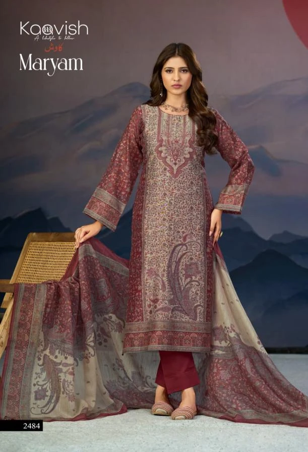 MARYAM Salwar Suits wholesale LINEN - Ethnicaa