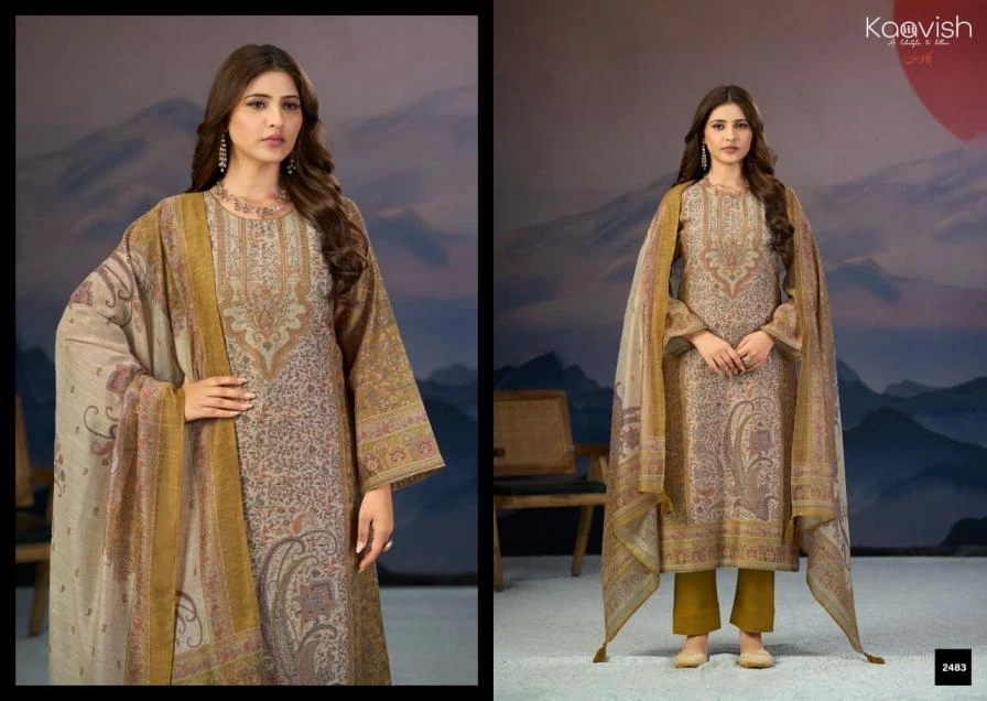 MARYAM Salwar Suits wholesale LINEN - Ethnicaa thumbnail 3