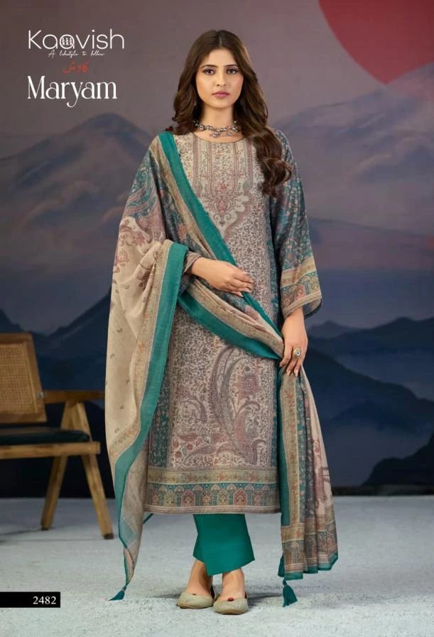 MARYAM Salwar Suits wholesale LINEN - Ethnicaa thumbnail 5