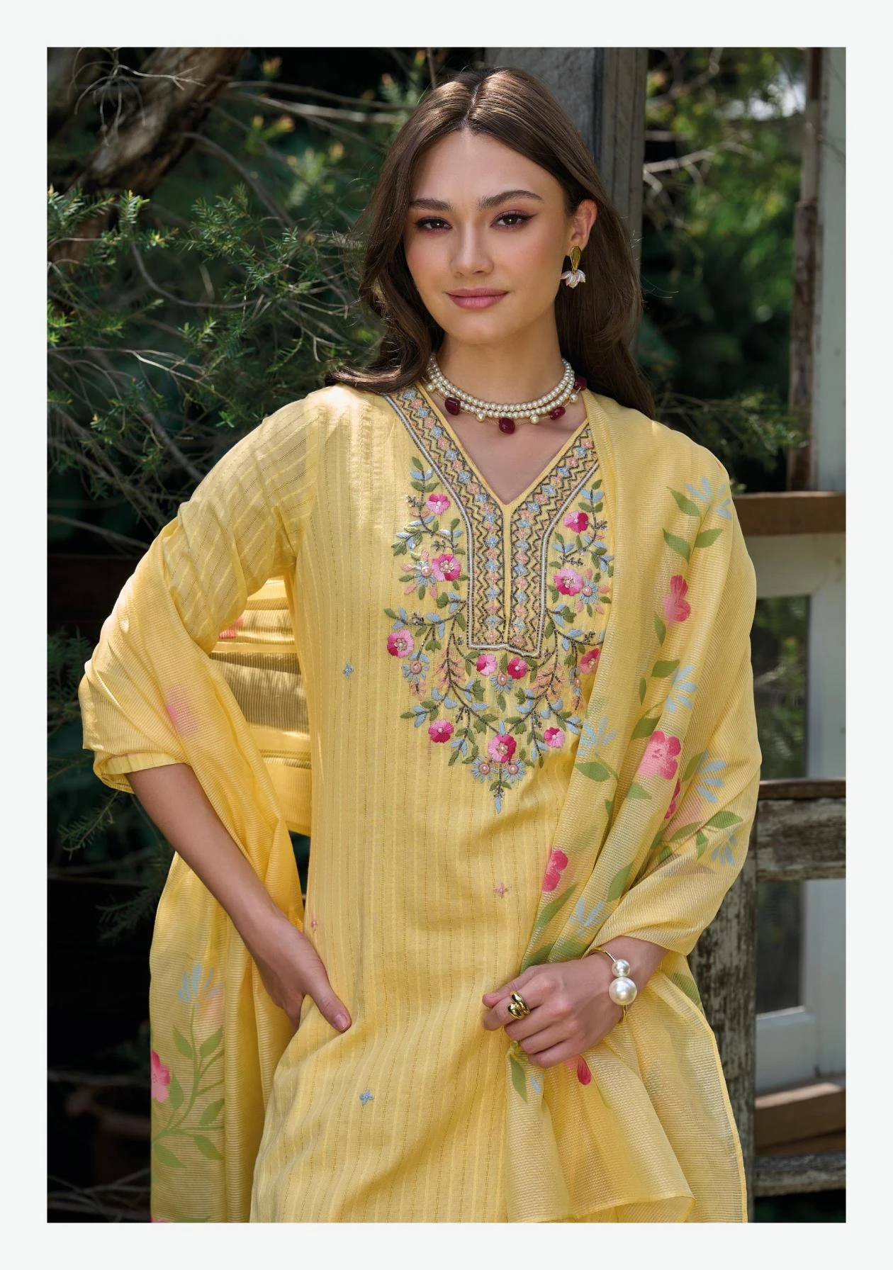 SUMMER GARDEN Kurti wholesale COTTON - Ethnicaa thumbnail 9