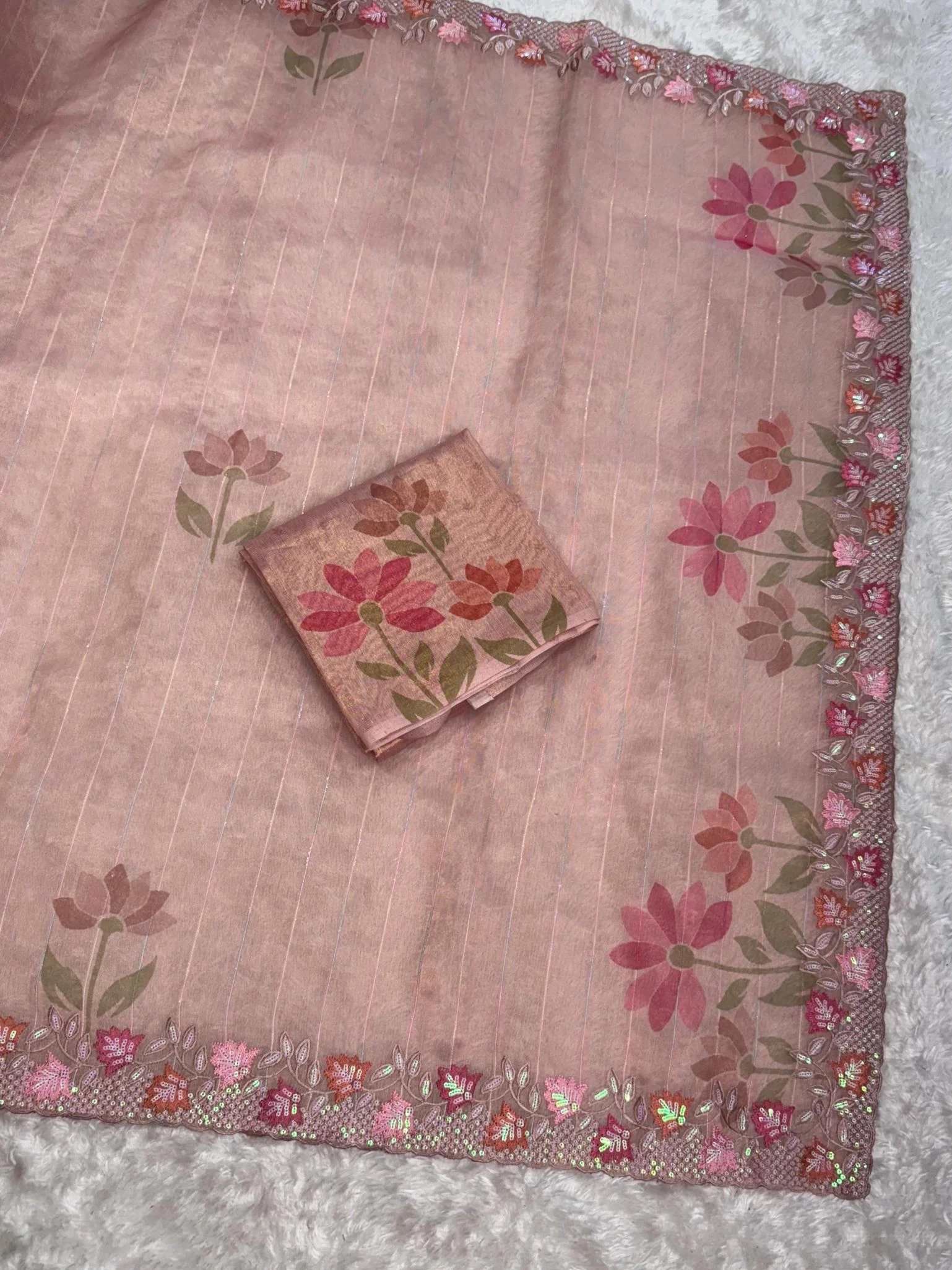 KAISHA Sarees wholesale Tissue Organza - Ethnicaa thumbnail 9