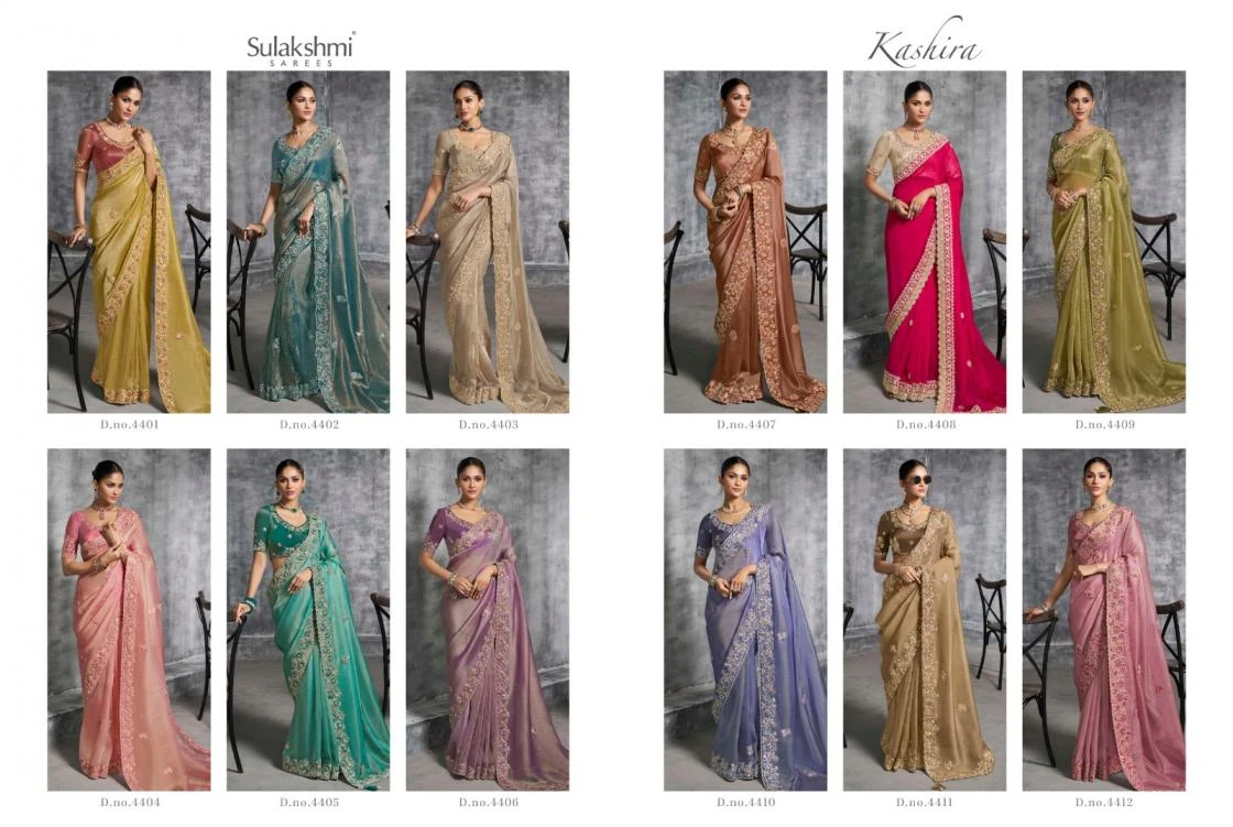 NAME - KASHIRA Sarees wholesale RANGOLI SATIN - Ethnicaa thumbnail 14