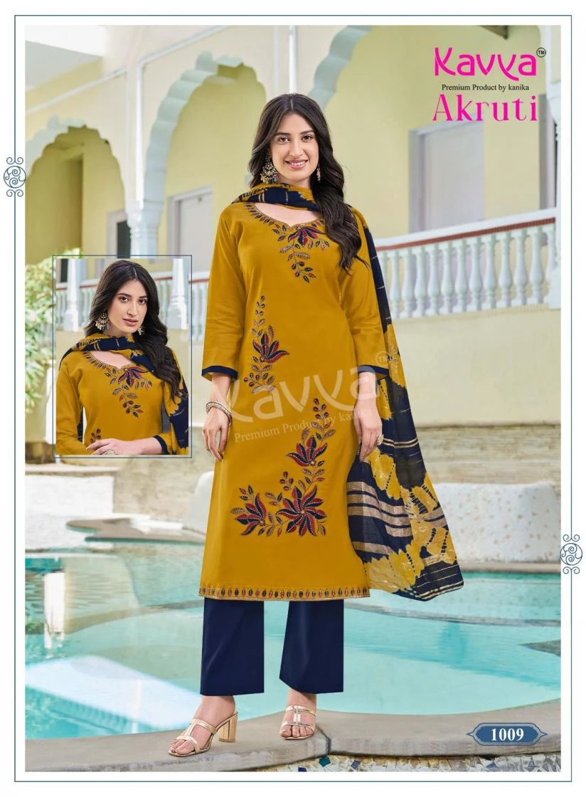 AKRUTI VOL 1 Kurti wholesale Roman Silk - Ethnicaa thumbnail 4