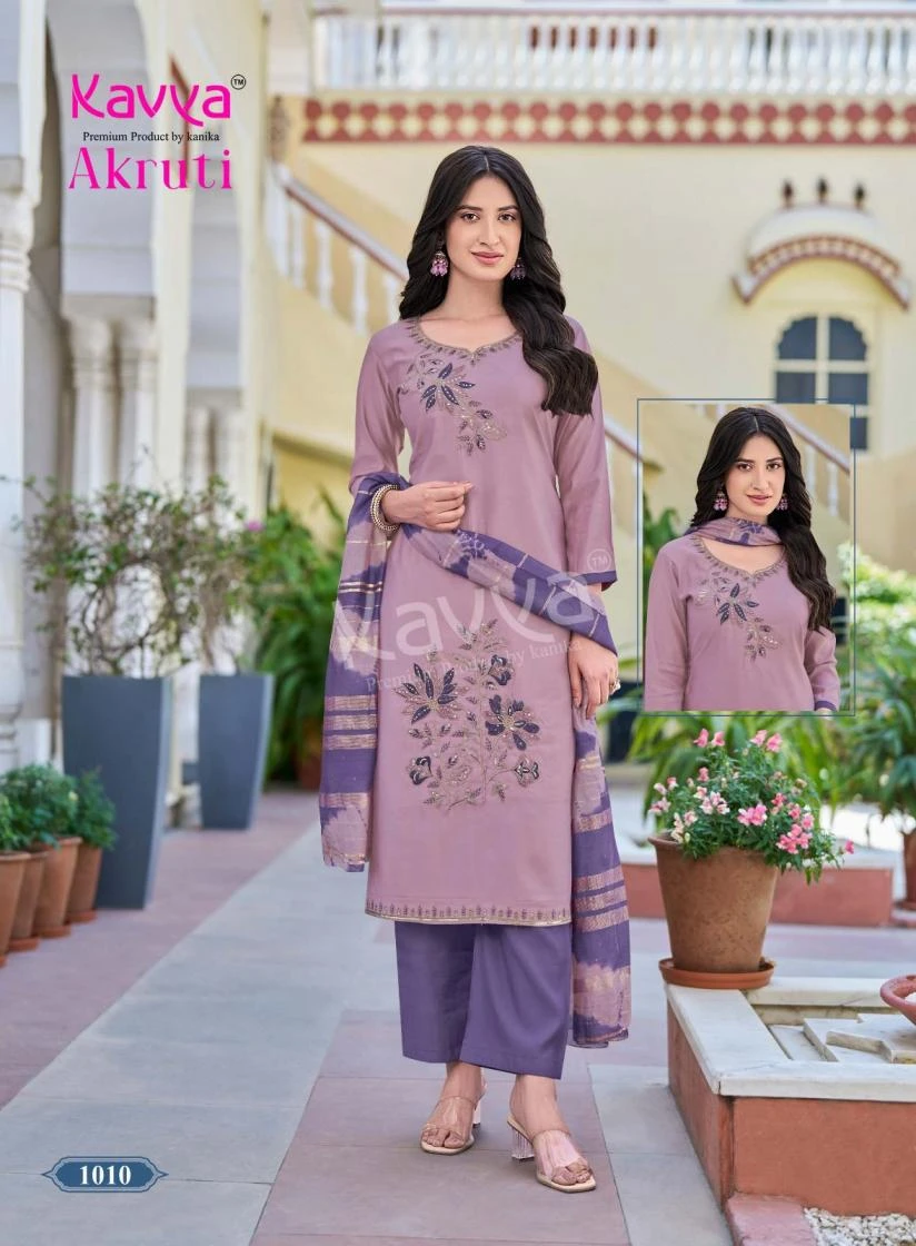 AKRUTI VOL 1 Kurti wholesale Roman Silk - Ethnicaa thumbnail 11