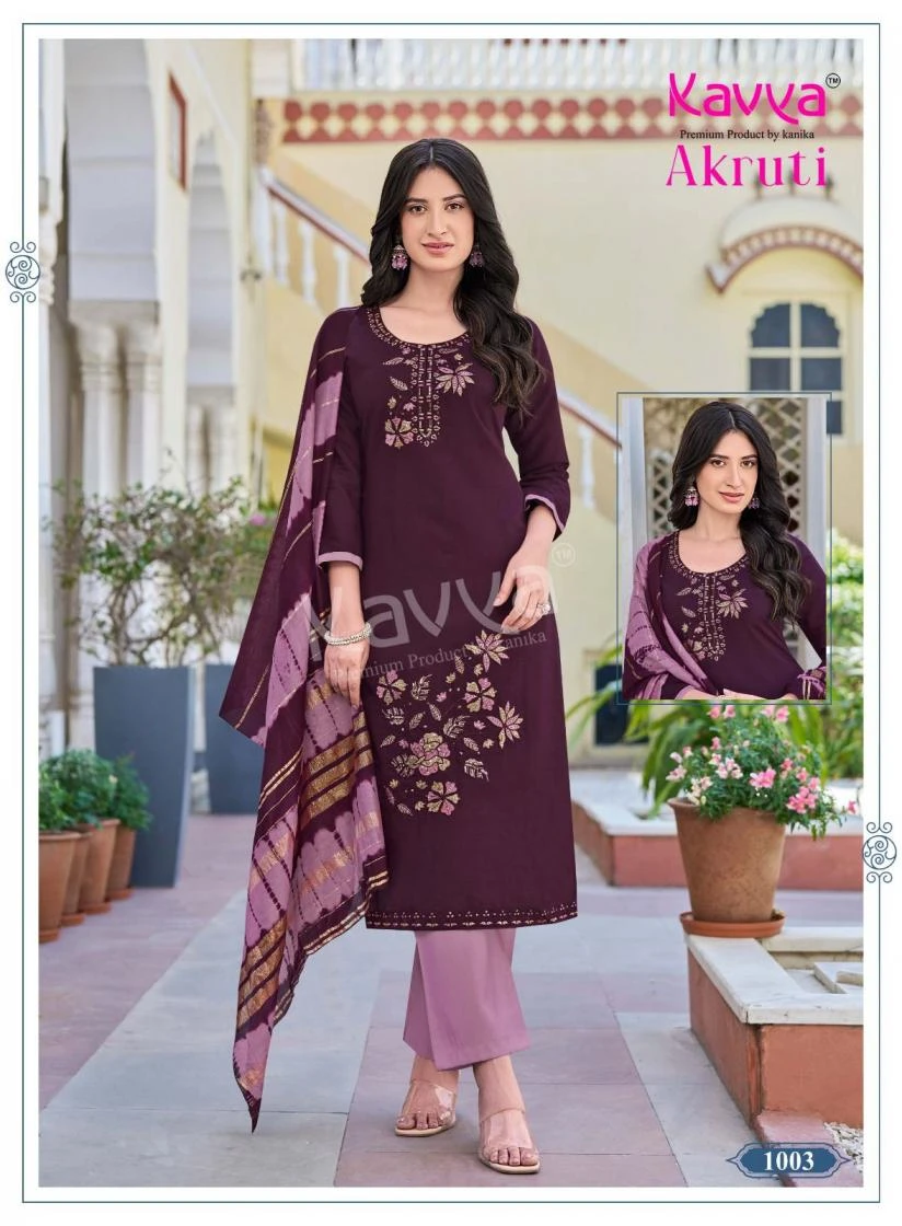 AKRUTI VOL 1 Kurti wholesale Roman Silk - Ethnicaa
