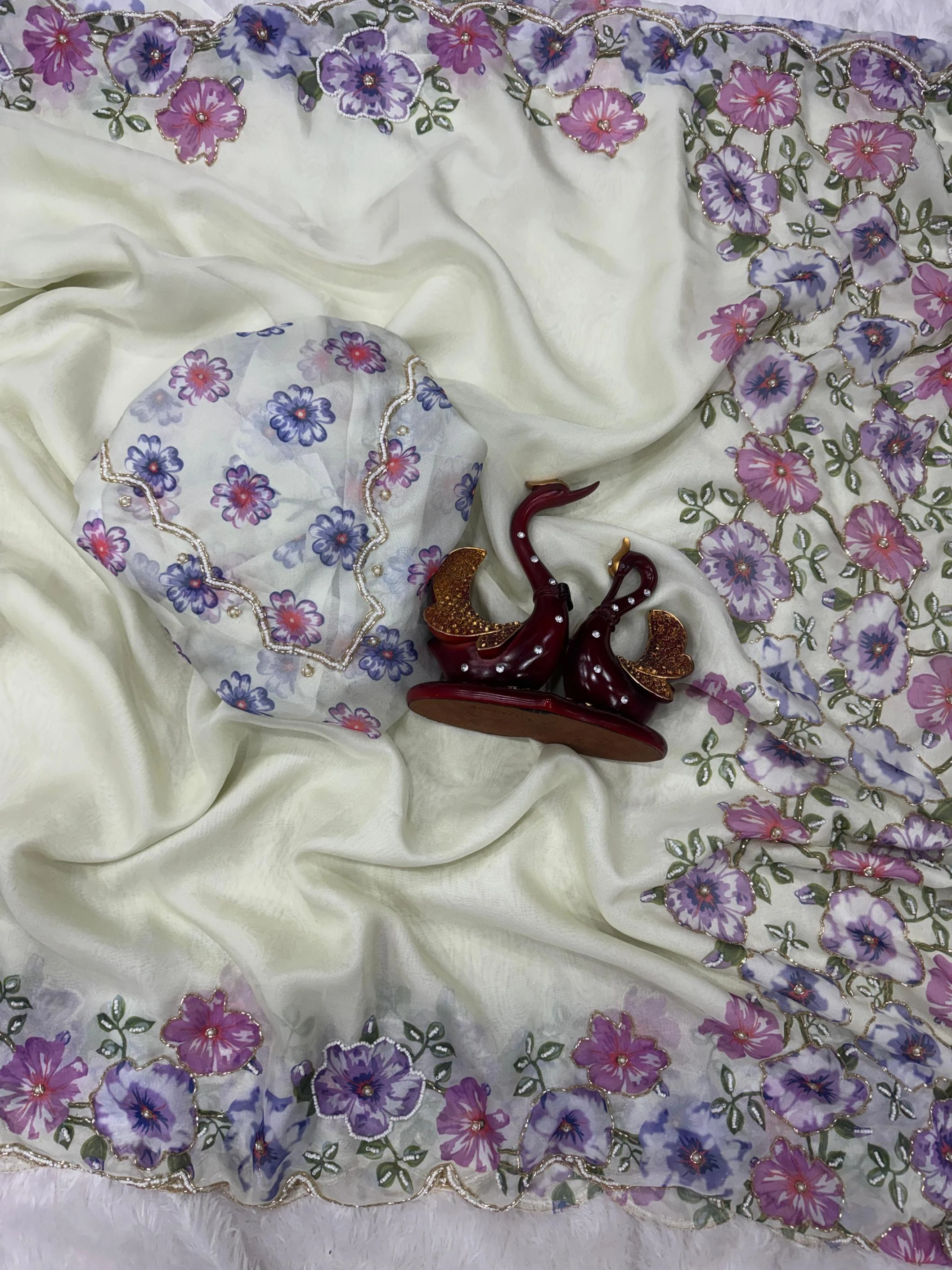 KC 2097 Sarees wholesale TEBBY SILK - Ethnicaa thumbnail 13