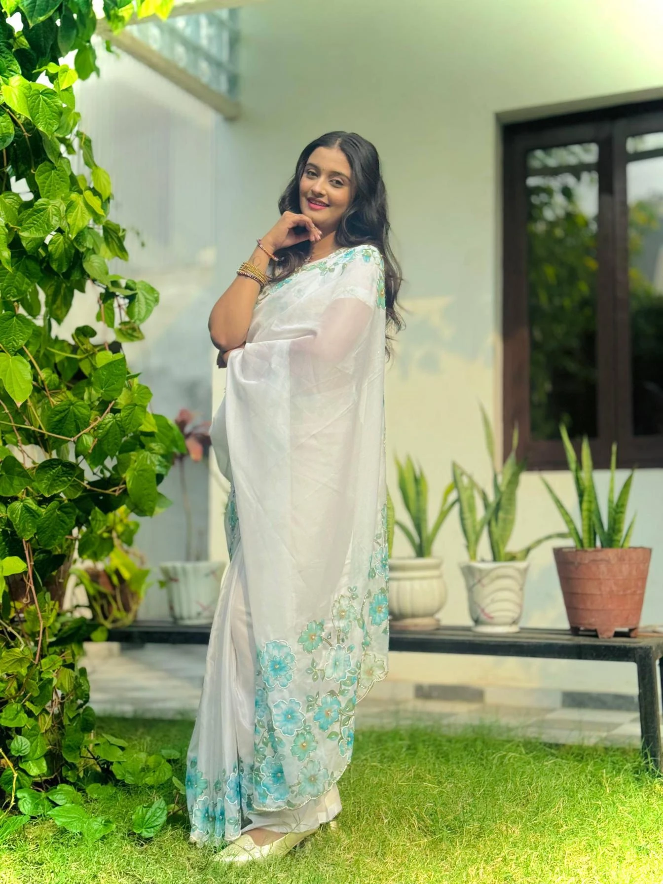 KC 2097 Sarees wholesale TEBBY SILK - Ethnicaa thumbnail 6