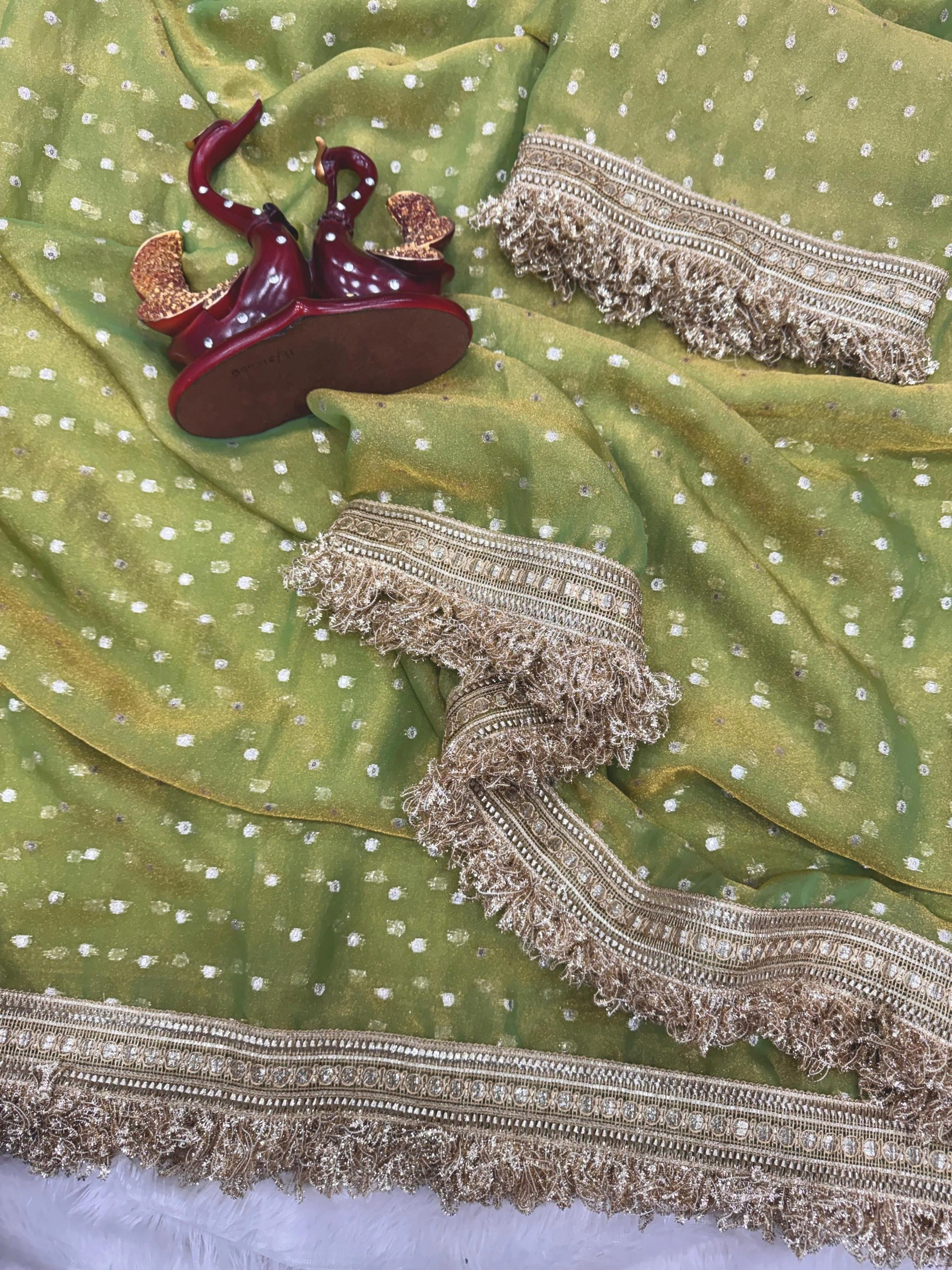 KC 2098 Sarees wholesale MOSS SILK - Ethnicaa thumbnail 12