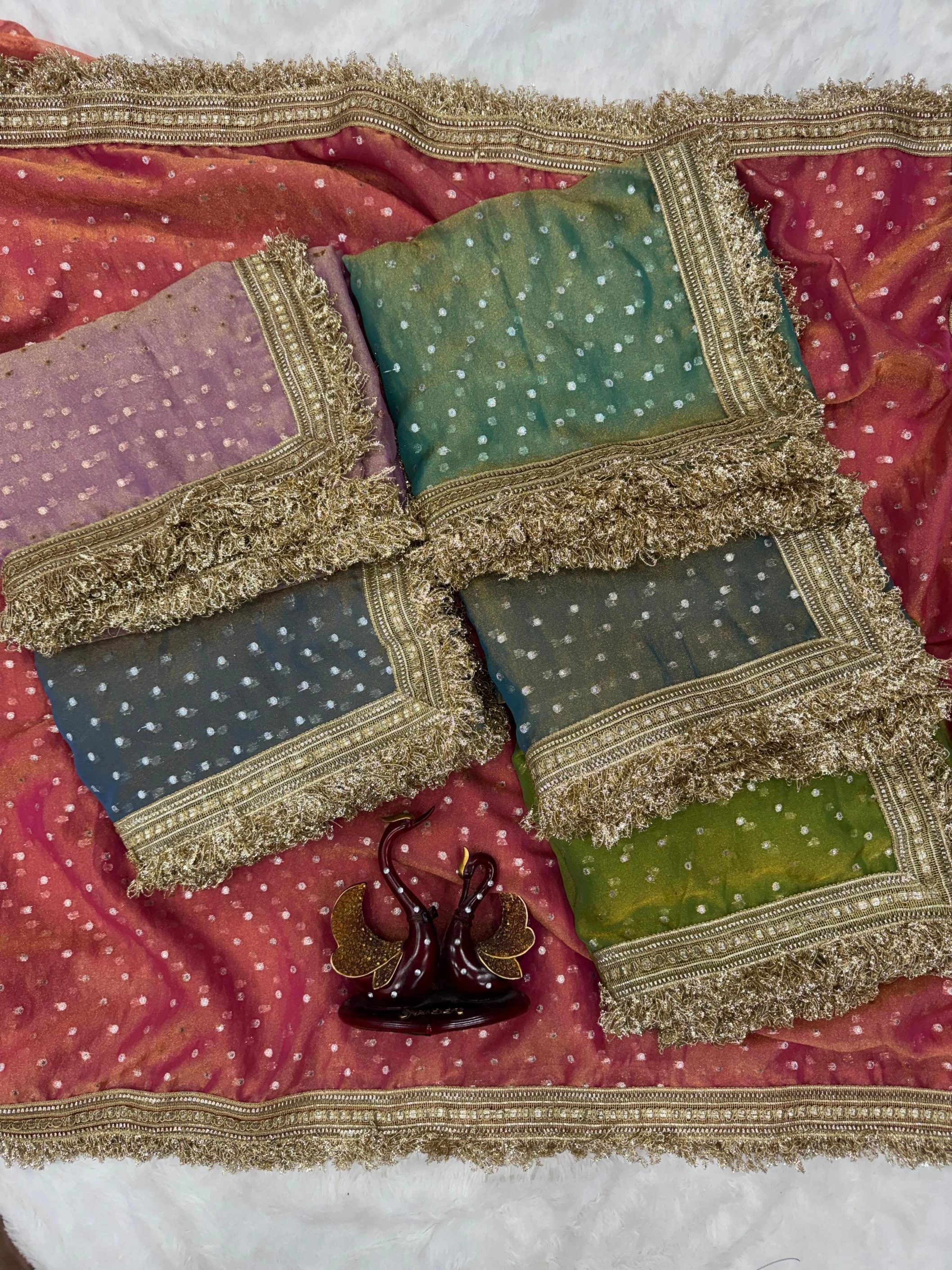 KC 2098 Sarees wholesale MOSS SILK - Ethnicaa thumbnail 2