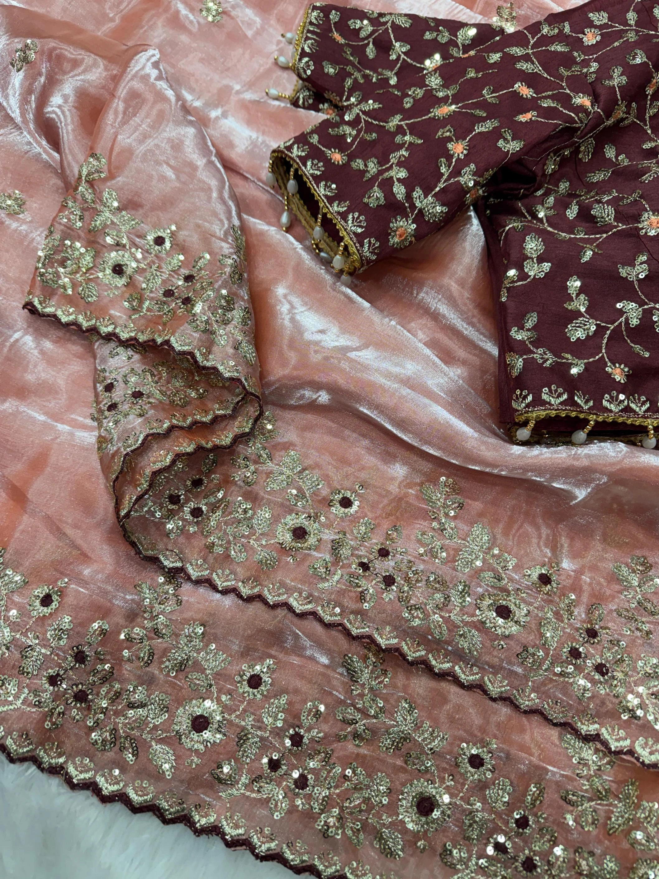 KC 2099 Sarees wholesale JIMMY CHU - Ethnicaa thumbnail 4