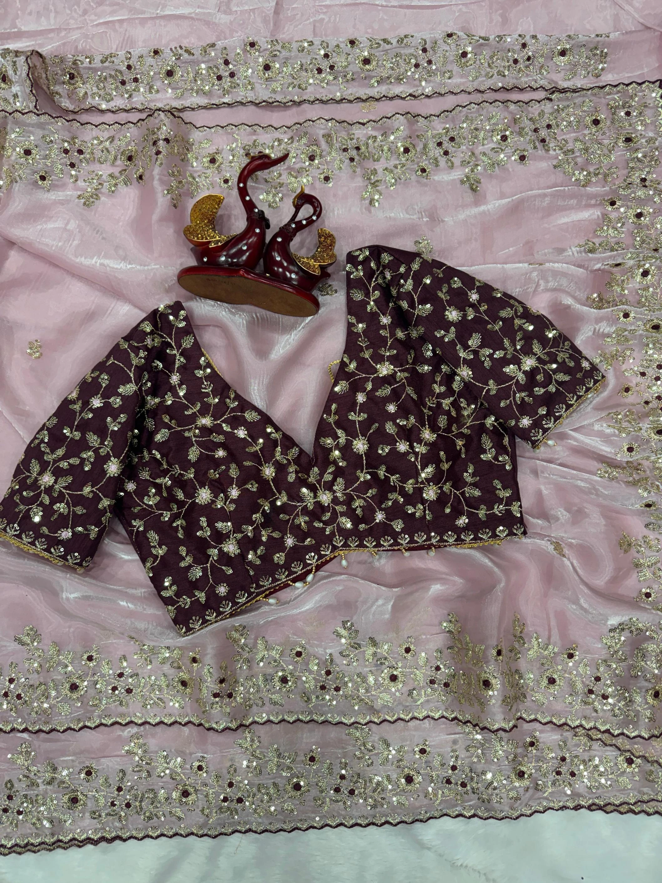 KC 2099 Sarees wholesale JIMMY CHU - Ethnicaa thumbnail 9