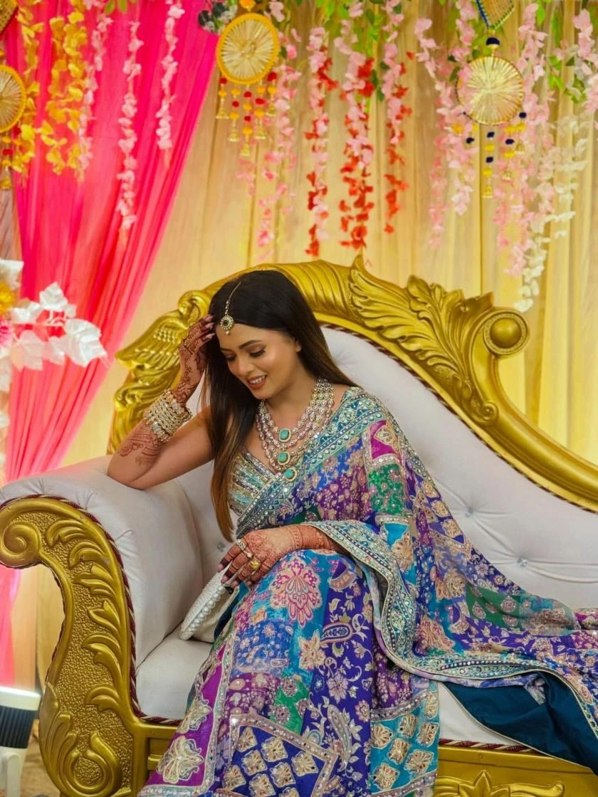 KC 2100 Sarees wholesale CHINON - Ethnicaa thumbnail 4