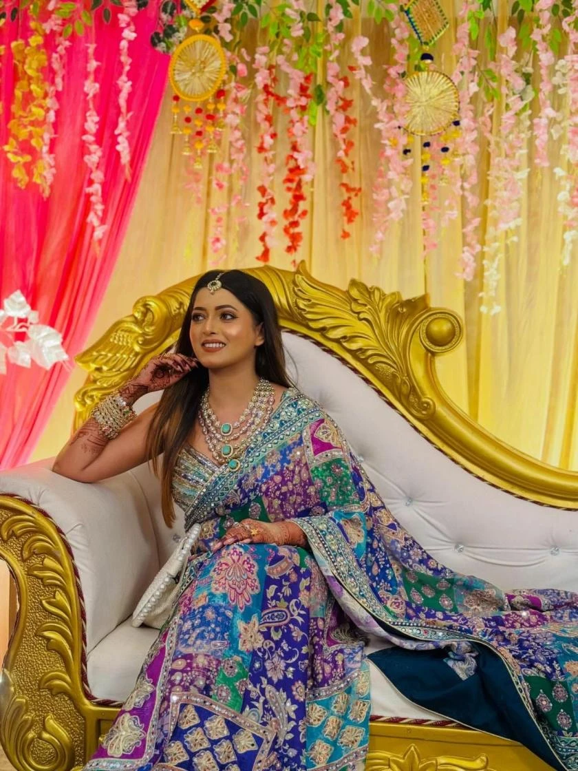 KC 2100 Sarees wholesale CHINON - Ethnicaa thumbnail 10