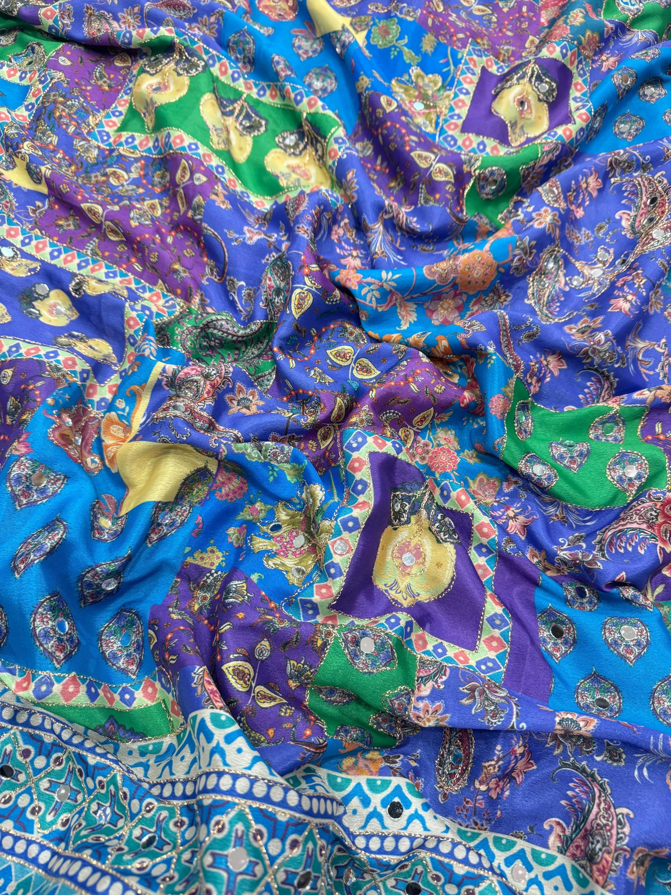 KC 2100 Sarees wholesale CHINON - Ethnicaa thumbnail 12