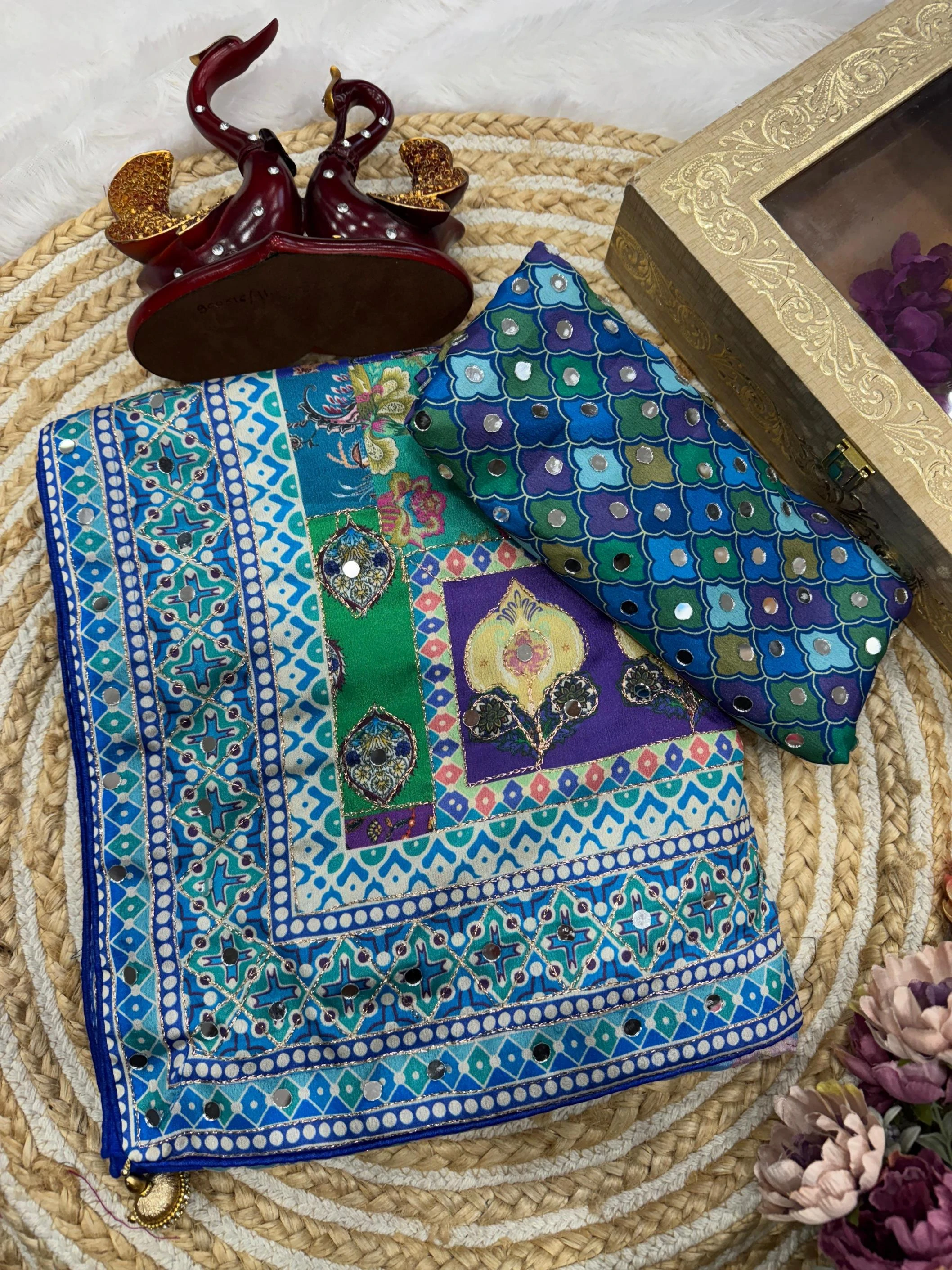 KC 2100 Sarees wholesale CHINON - Ethnicaa thumbnail 9