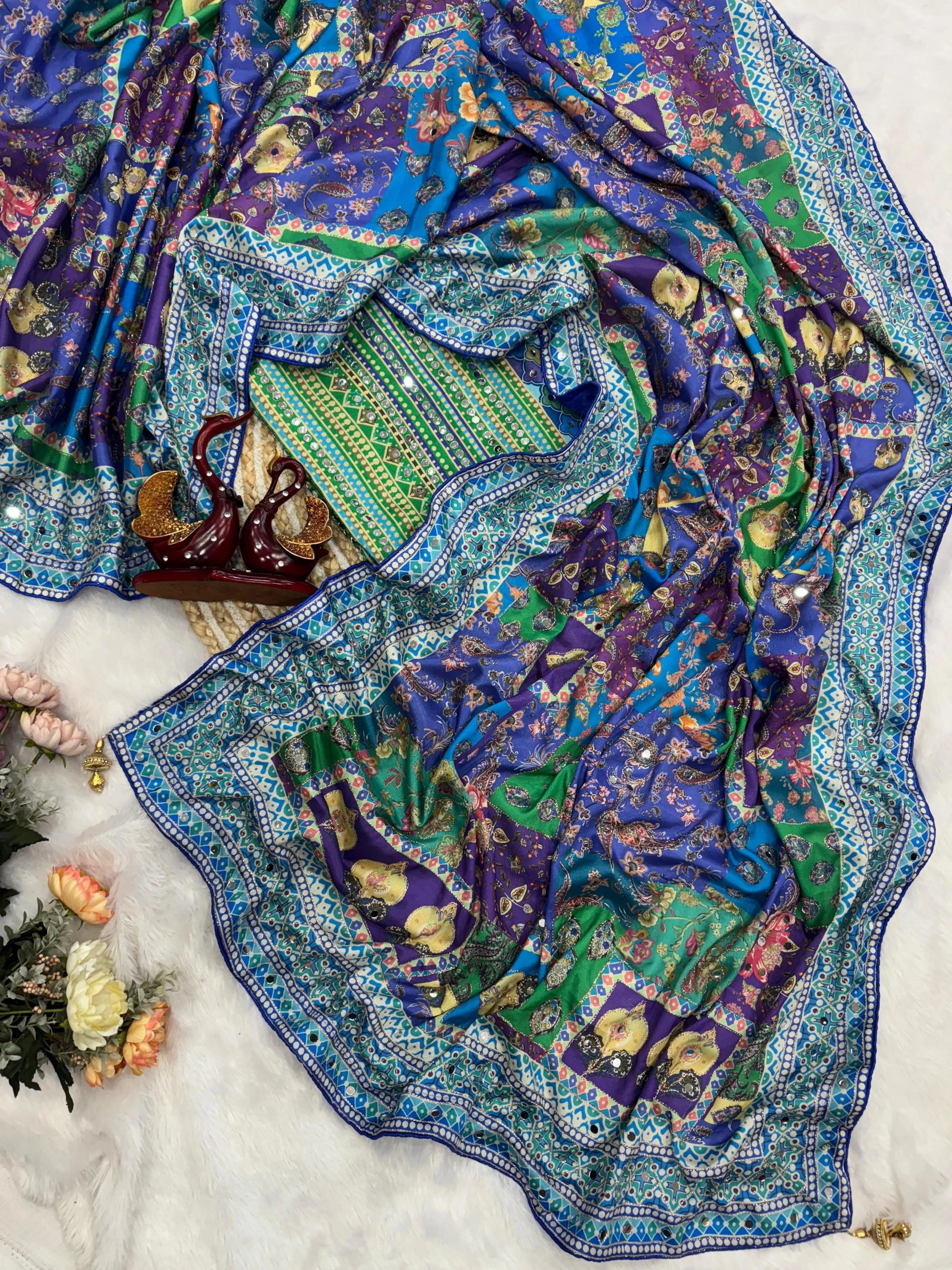 KC 2100 Sarees wholesale CHINON - Ethnicaa thumbnail 8