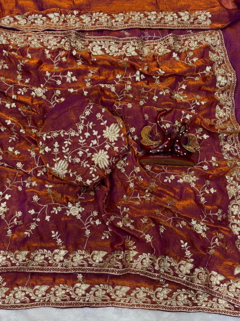 KC 2112 Sarees wholesale Space Silk - Ethnicaa thumbnail 11