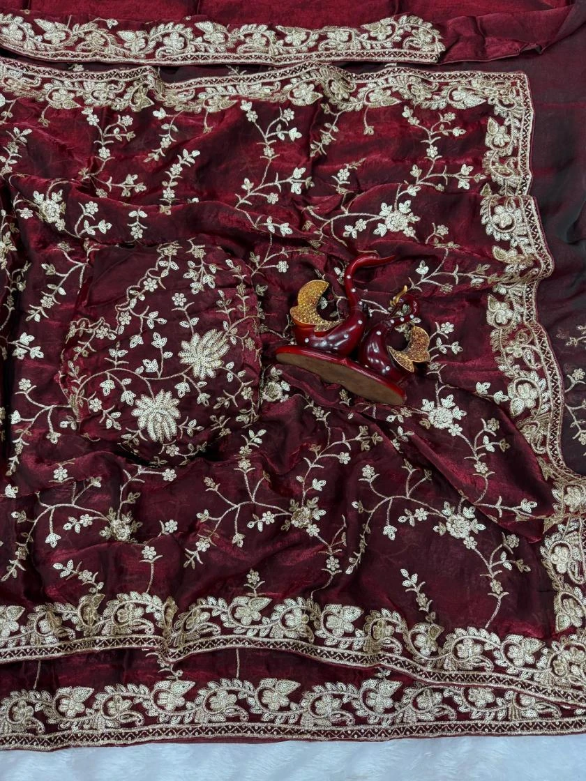 KC 2112 Sarees wholesale Space Silk - Ethnicaa thumbnail 8