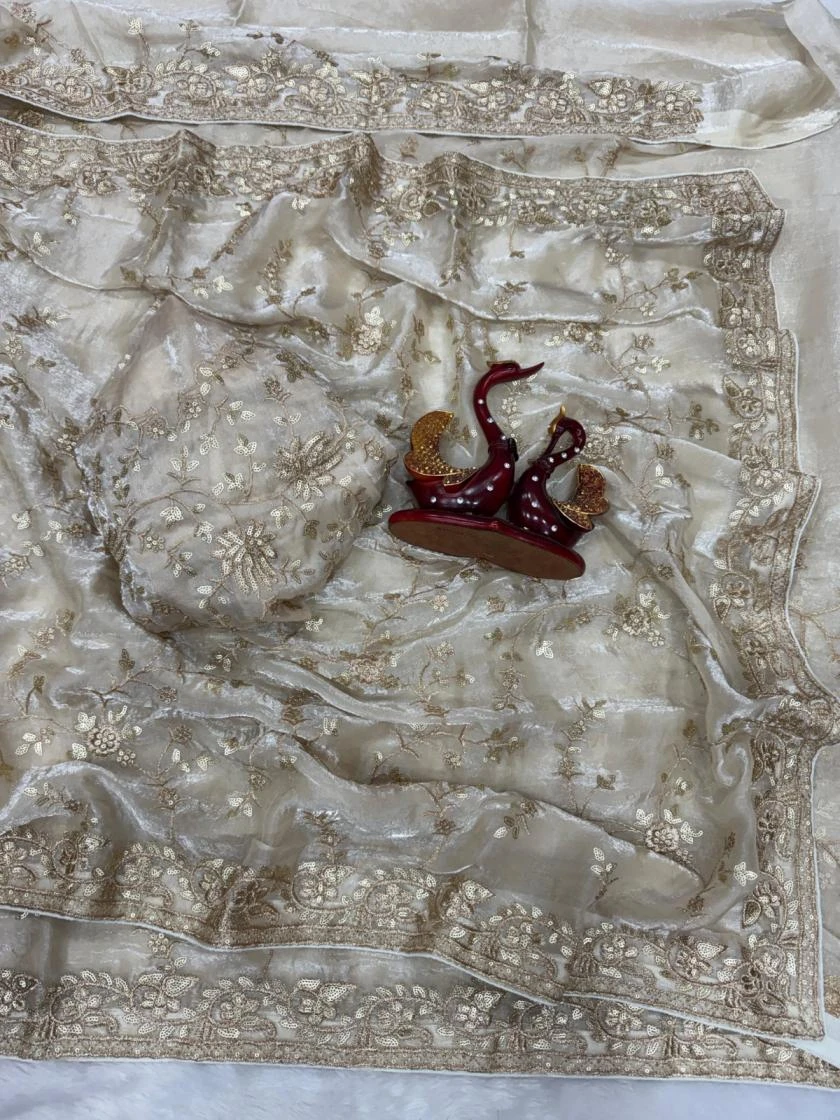 KC 2112 Sarees wholesale Space Silk - Ethnicaa thumbnail 3