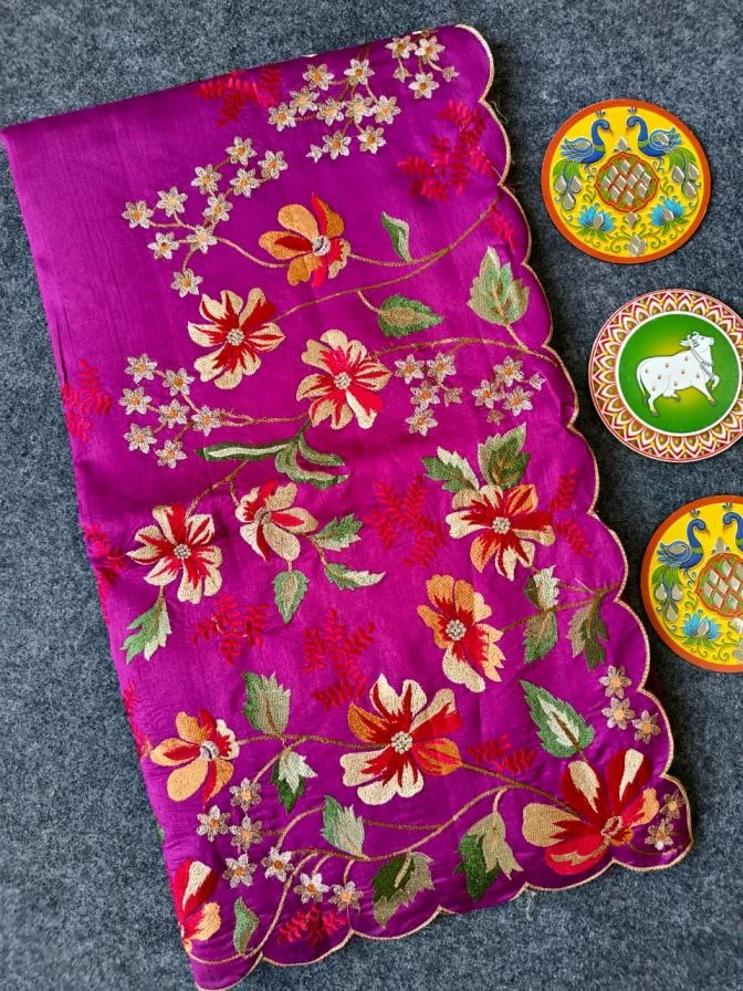 3009 Sarees wholesale SILK - Ethnicaa thumbnail 3