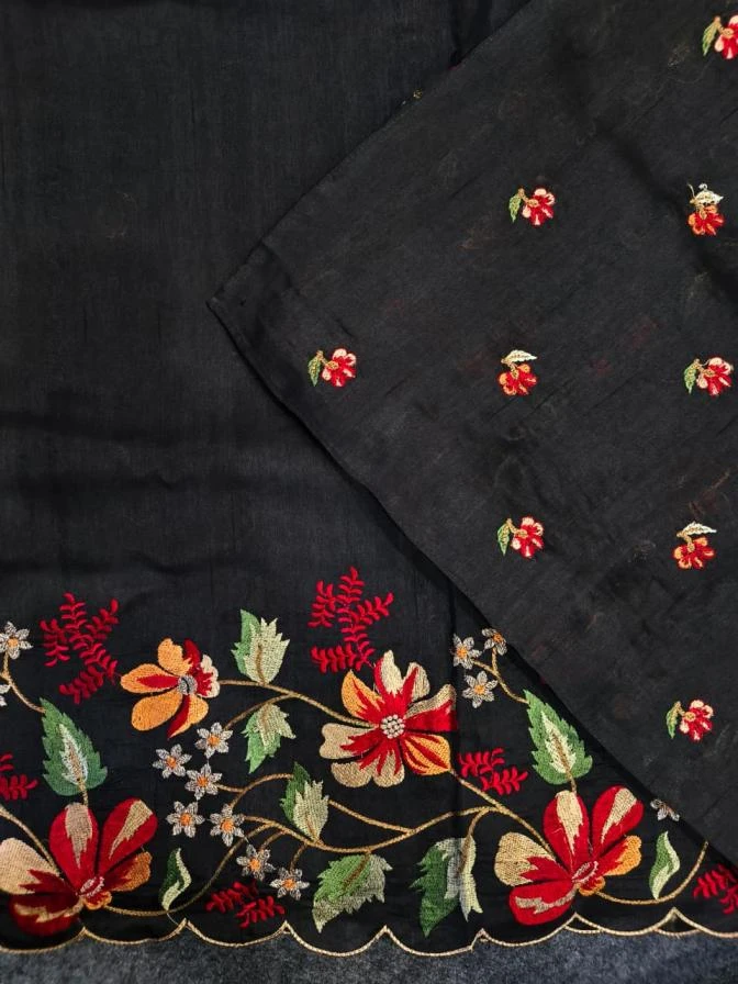 3009 Sarees wholesale SILK - Ethnicaa thumbnail 12