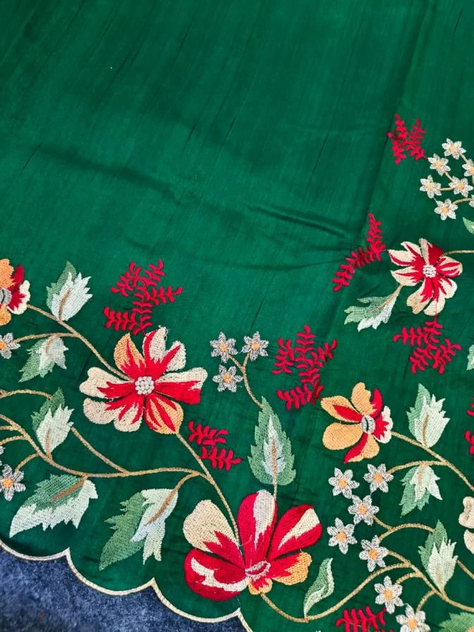 3009 Sarees wholesale SILK - Ethnicaa thumbnail 4