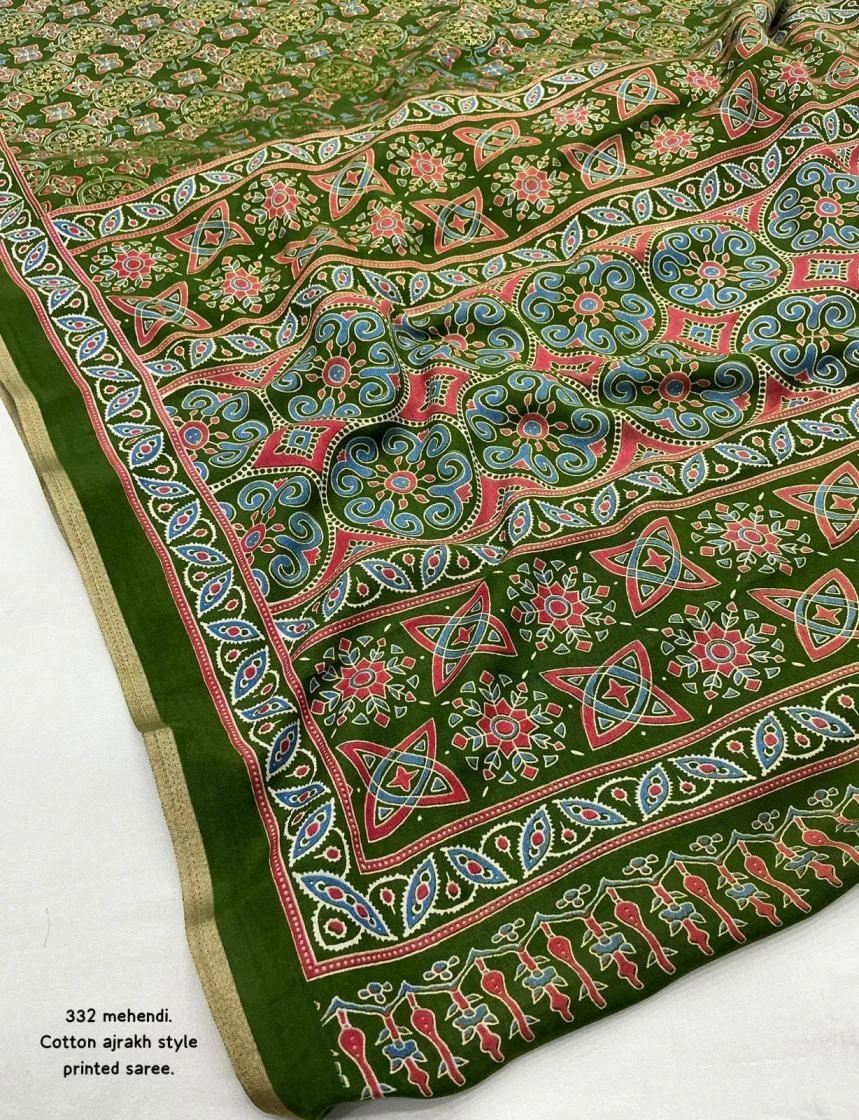 KC 332 Sarees wholesale COTTON - Ethnicaa thumbnail 5