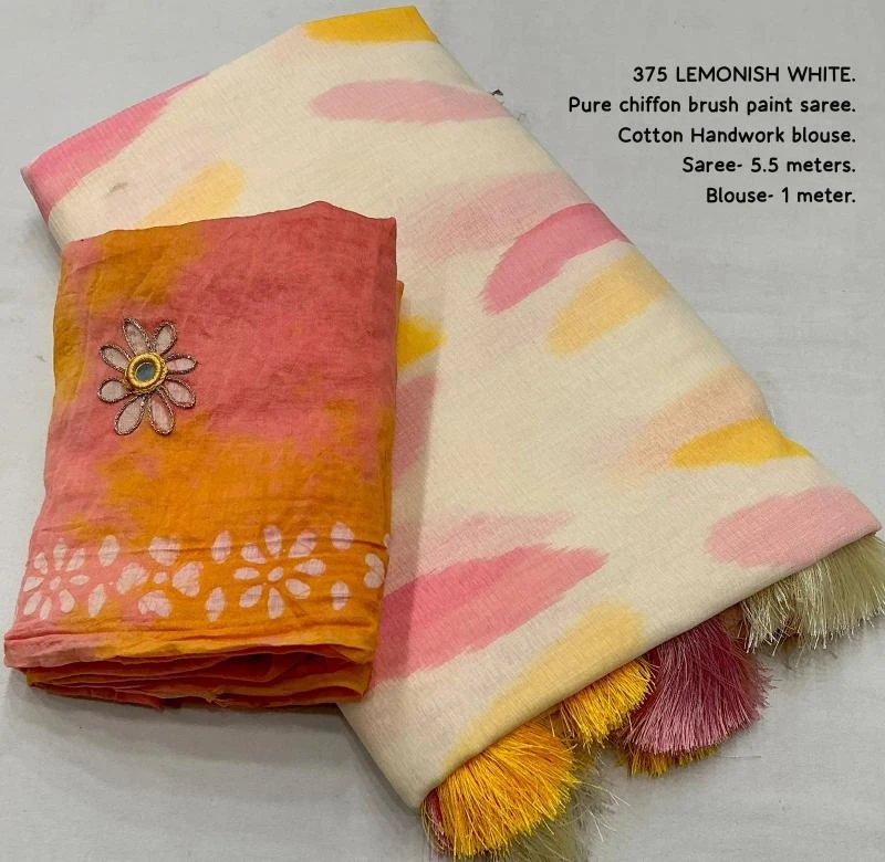 KC 375 MAGIC Sarees wholesale CHIFFON - Ethnicaa thumbnail 2