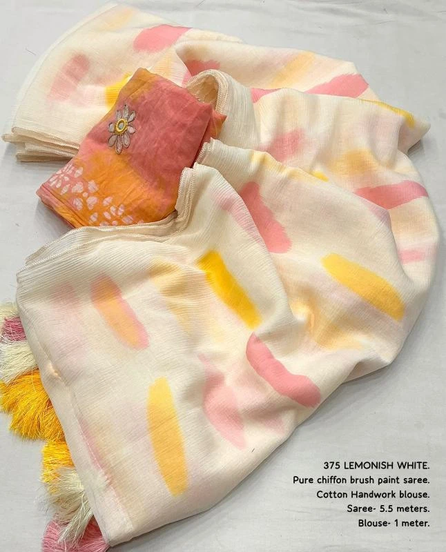 KC 375 MAGIC Sarees wholesale CHIFFON - Ethnicaa