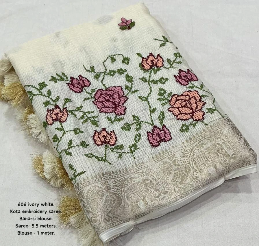 KC 606 Sarees wholesale KOTA DORIA - Ethnicaa