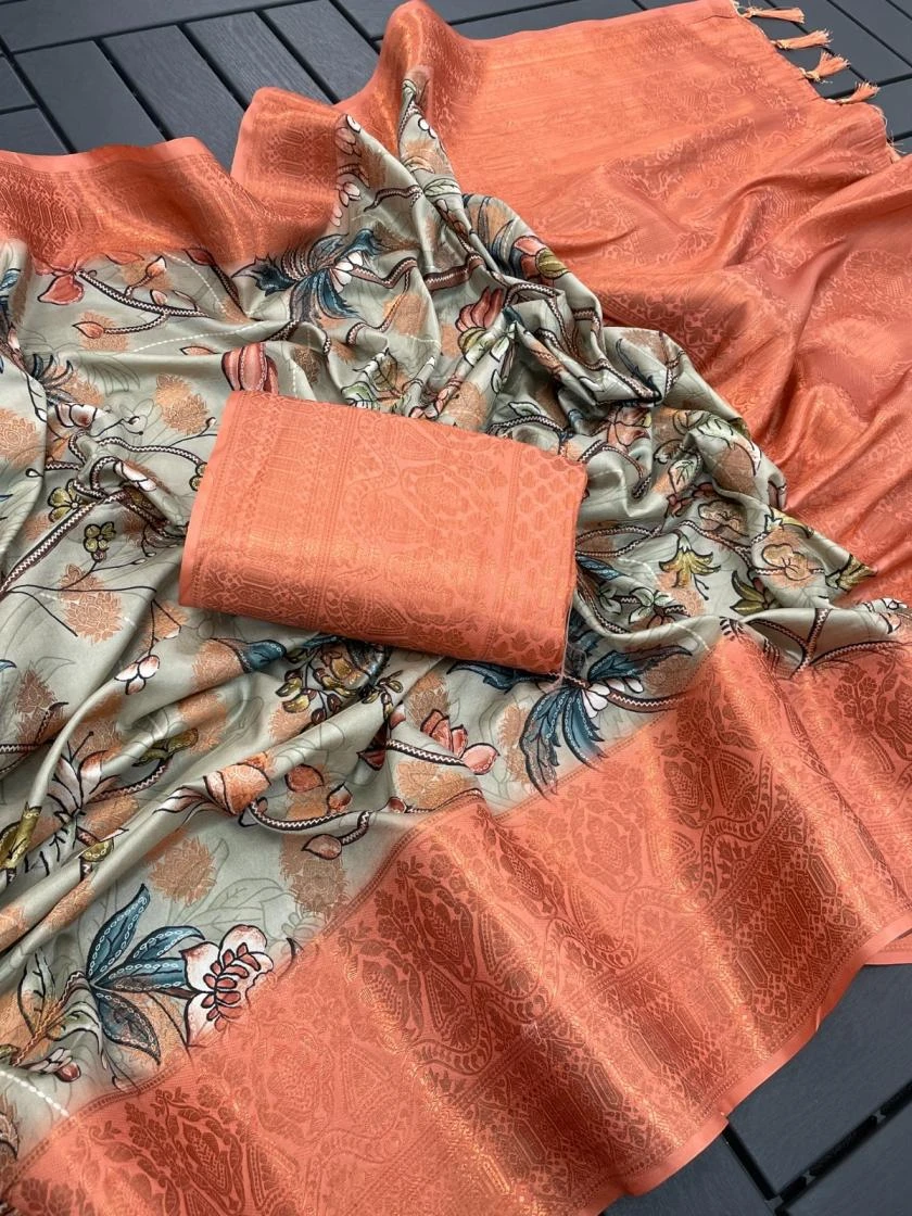 KC 88 Sarees wholesale KANJIVERAM SILK - Ethnicaa thumbnail 6