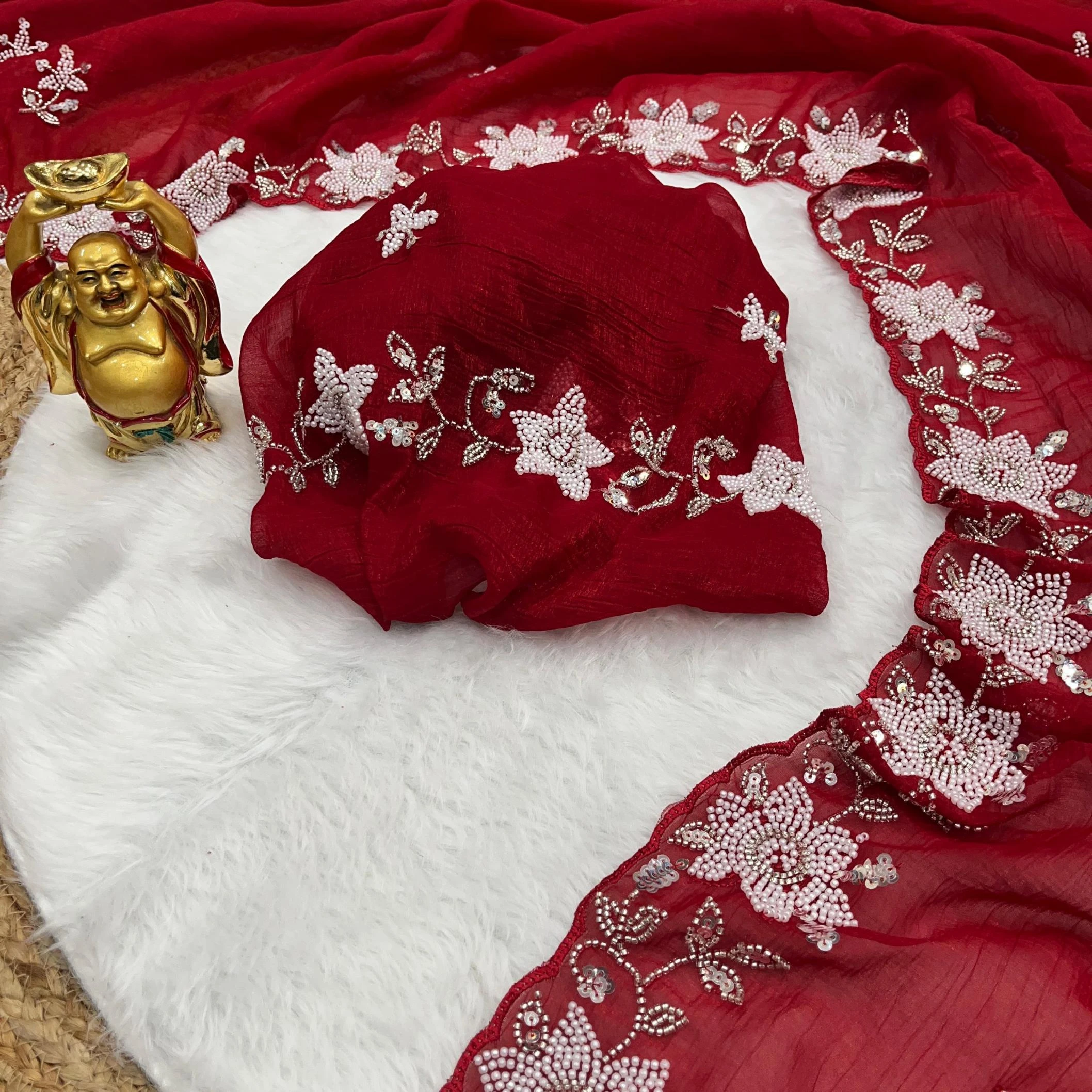 KC 914 Sarees wholesale CRUNCHY CRUSH - Ethnicaa thumbnail 4