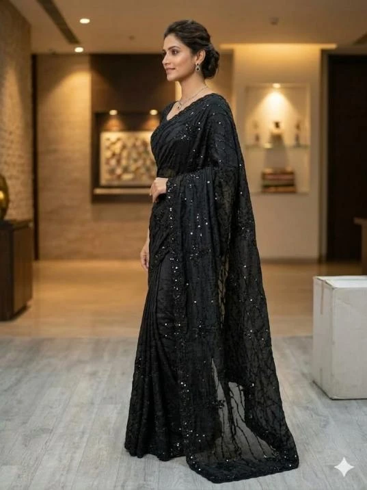 KC BEED 1002 Sarees wholesale Space Silk - Ethnicaa thumbnail 2