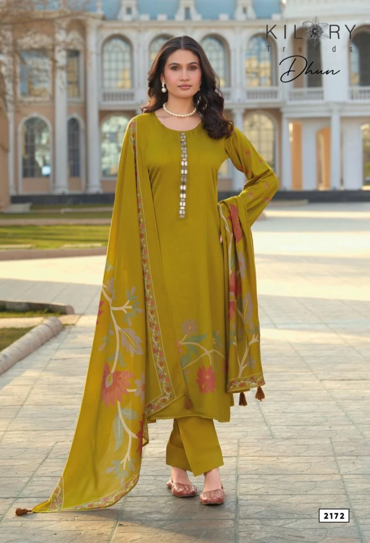 DHUN Salwar Suits wholesale GAJJI SILK - Ethnicaa thumbnail 4