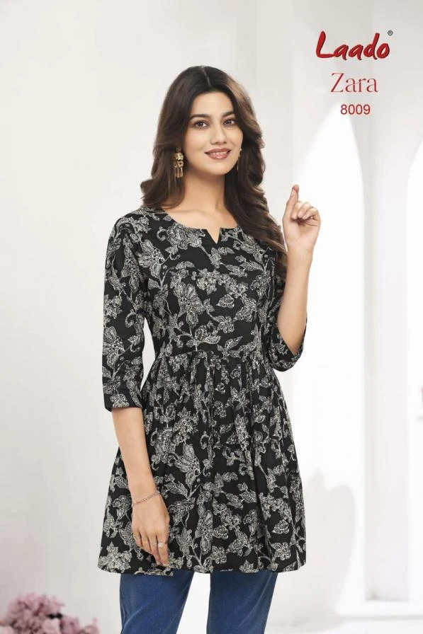 ZARA VOL 8 Kurti wholesale COTTON - Ethnicaa thumbnail 10