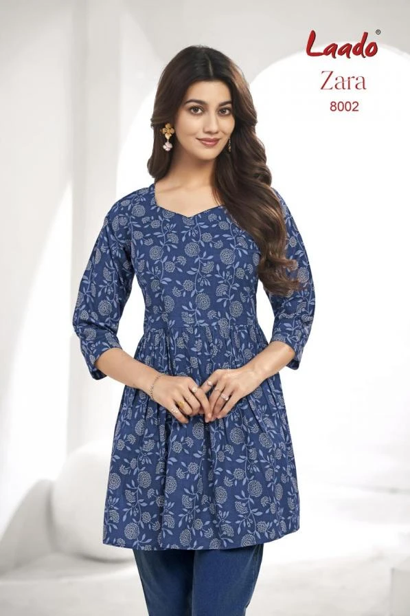 ZARA VOL 8 Kurti wholesale COTTON - Ethnicaa thumbnail 12