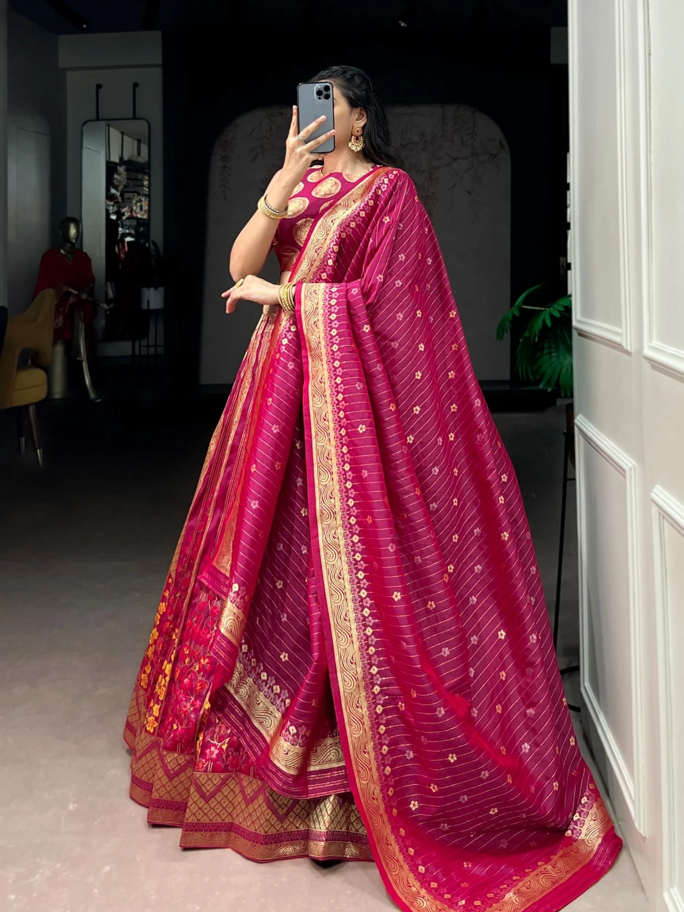 LNB2059 Lahanga wholesale SILK - Ethnicaa thumbnail 5