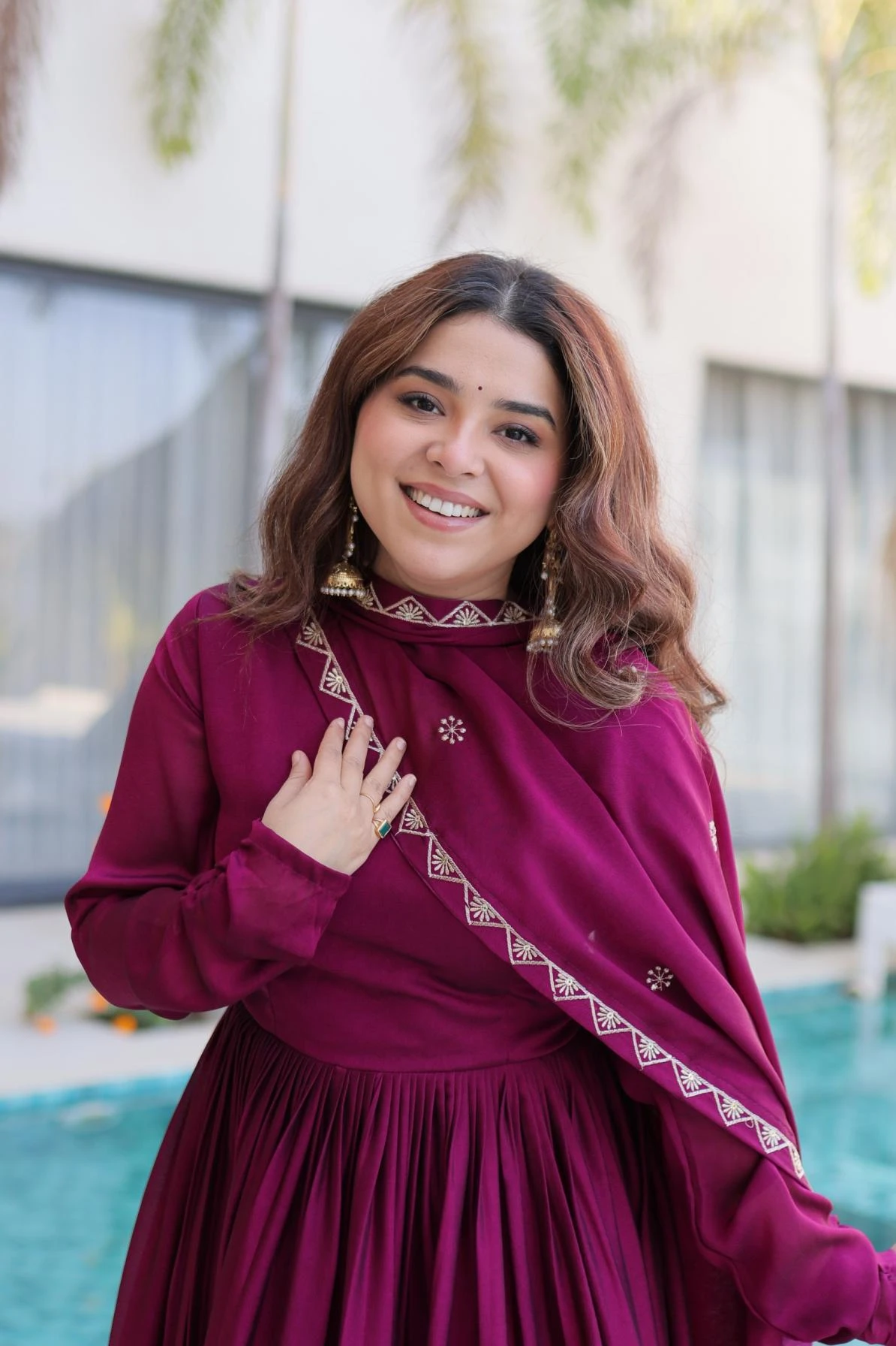 Buy LW 9316 gown RANGOLI CRUSH Wholesale Surat Manufacturer - Ethnicaa