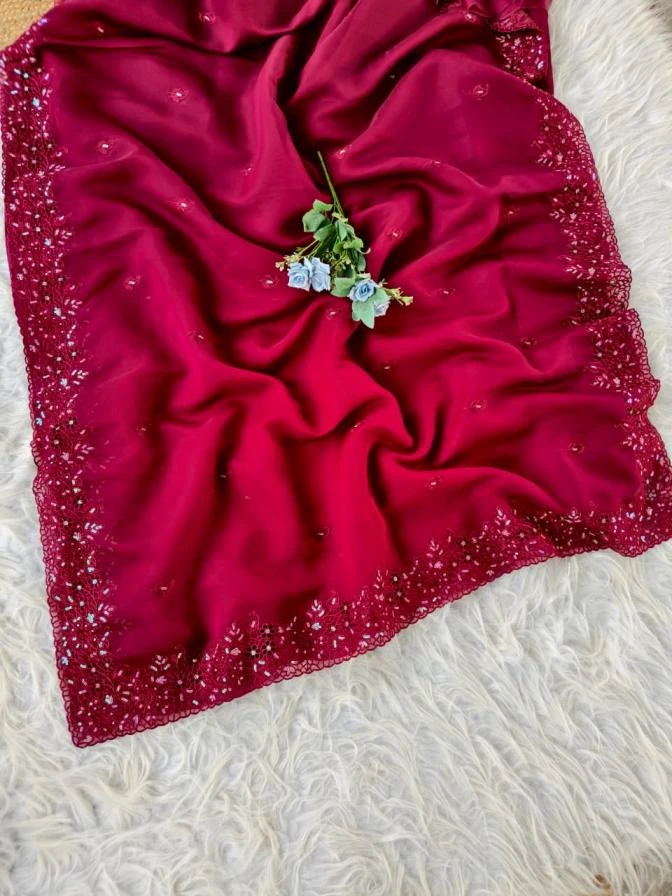 😍 Sarees wholesale OXY ORGANZA - Ethnicaa thumbnail 7