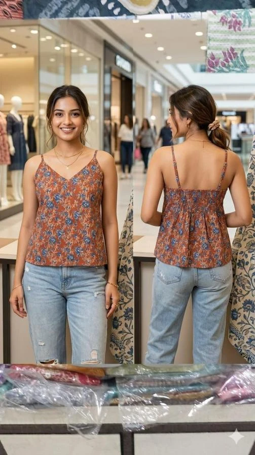 COTTON SHORT TOPS Ethnic Wear wholesale COTTON - Ethnicaa thumbnail 3