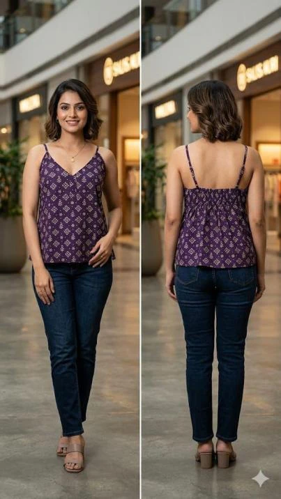 COTTON SHORT TOPS Ethnic Wear wholesale COTTON - Ethnicaa thumbnail 4