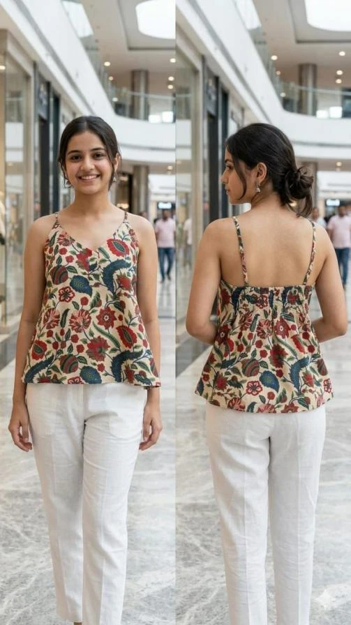 COTTON SHORT TOPS Ethnic Wear wholesale COTTON - Ethnicaa thumbnail 8