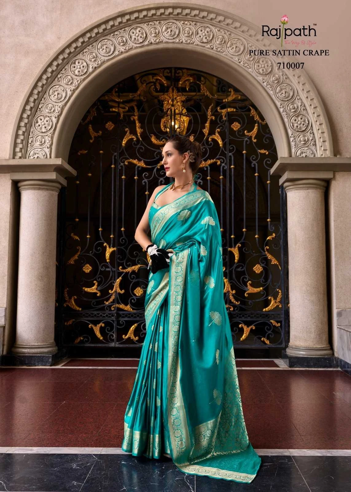 IS READY FOR LAUNCHING😍 Sarees wholesale SATIN SILK - Ethnicaa thumbnail 11