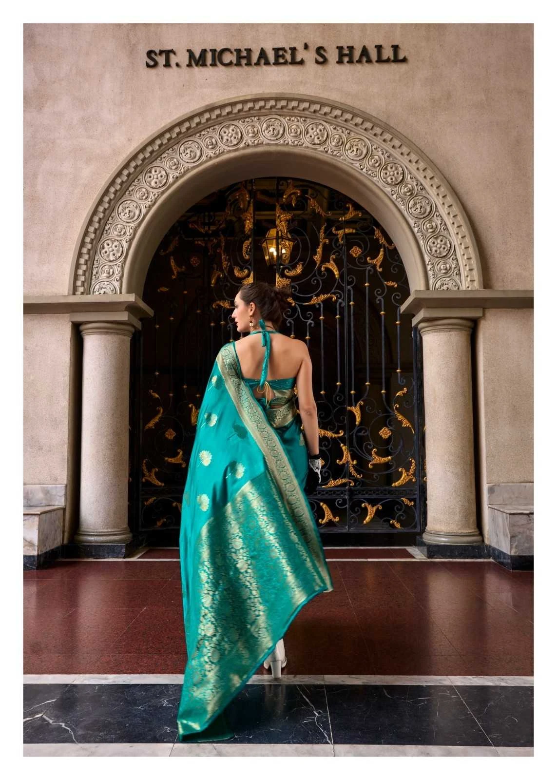 IS READY FOR LAUNCHING😍 Sarees wholesale SATIN SILK - Ethnicaa thumbnail 27