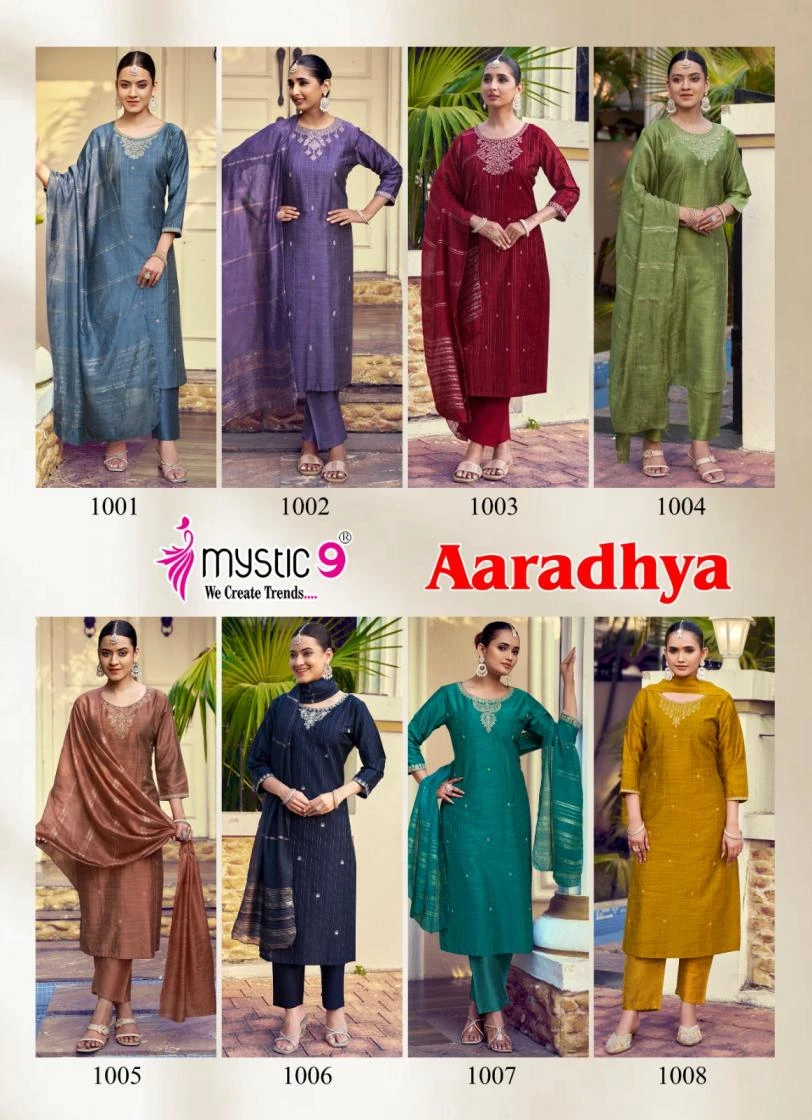 UE Readymade Salwar Suits wholesale BANGLORE SILK - Ethnicaa thumbnail 2