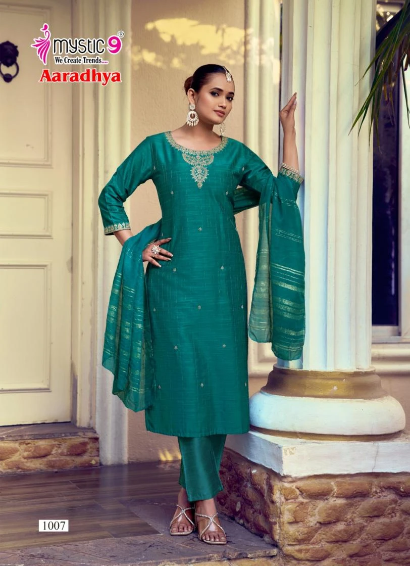UE Readymade Salwar Suits wholesale BANGLORE SILK - Ethnicaa thumbnail 6