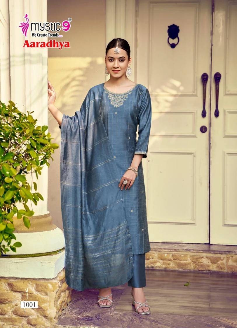 UE Readymade Salwar Suits wholesale BANGLORE SILK - Ethnicaa thumbnail 8