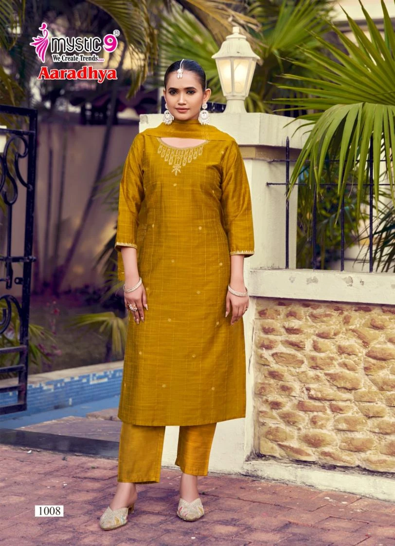 UE Readymade Salwar Suits wholesale BANGLORE SILK - Ethnicaa thumbnail 3